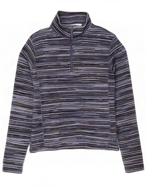 Mountain Warehouse Pull à col zippé pour femme UK 10 Petit Bleu marine