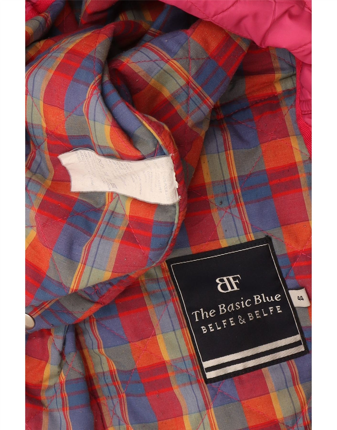 Belfe & Belfe Manteau matelassé surdimensionné pour femme IT 44 Polyester rose moyen