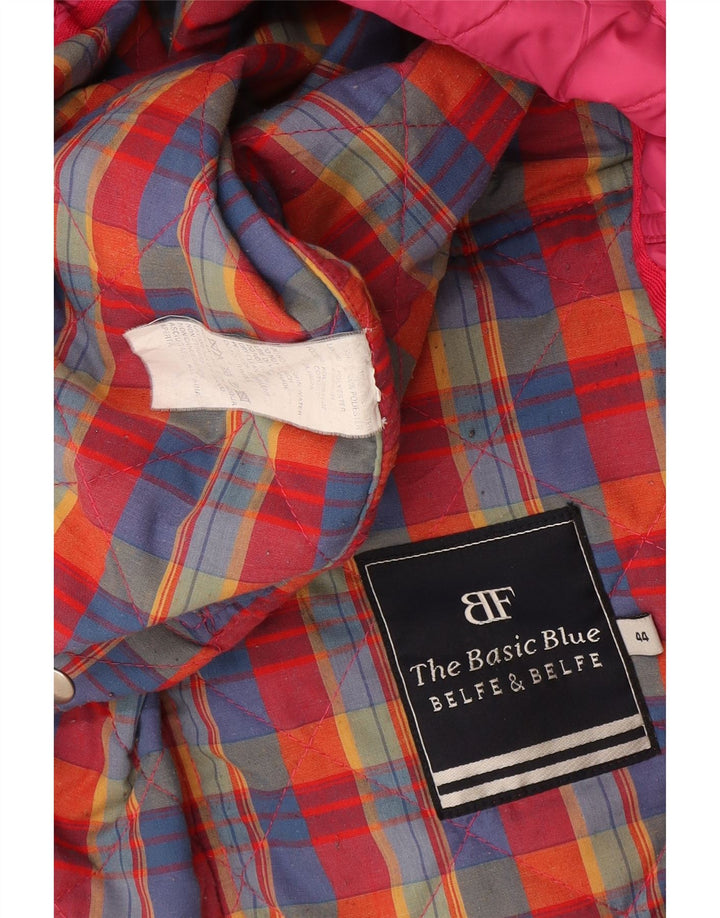 Belfe & Belfe Manteau matelassé surdimensionné pour femme IT 44 Polyester rose moyen