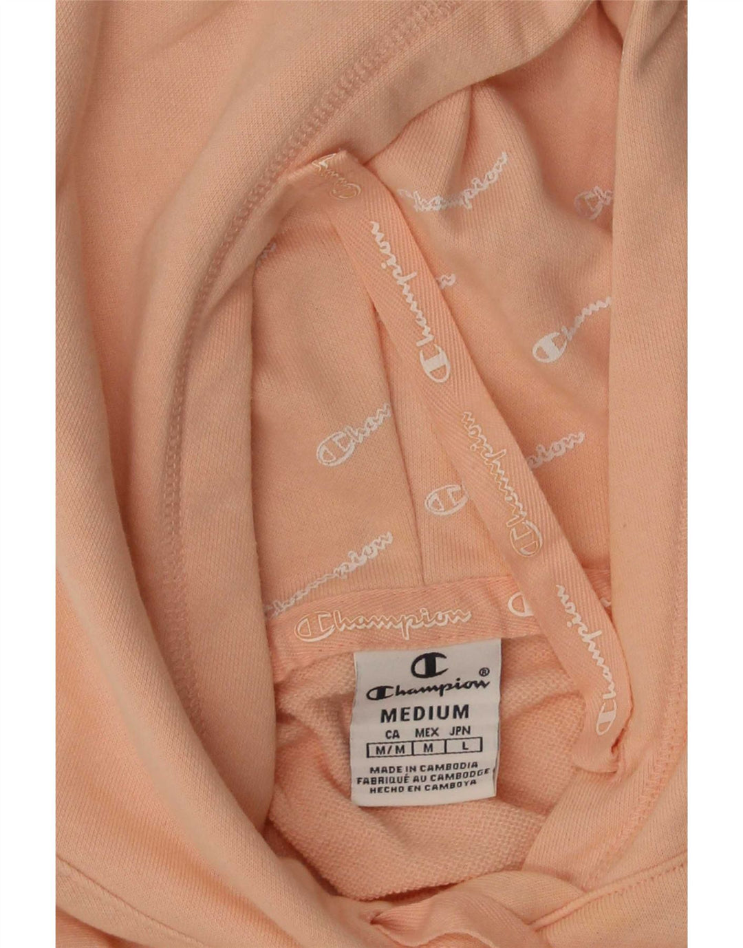 Champion Pull à capuche pour femme UK 12 Rose moyen