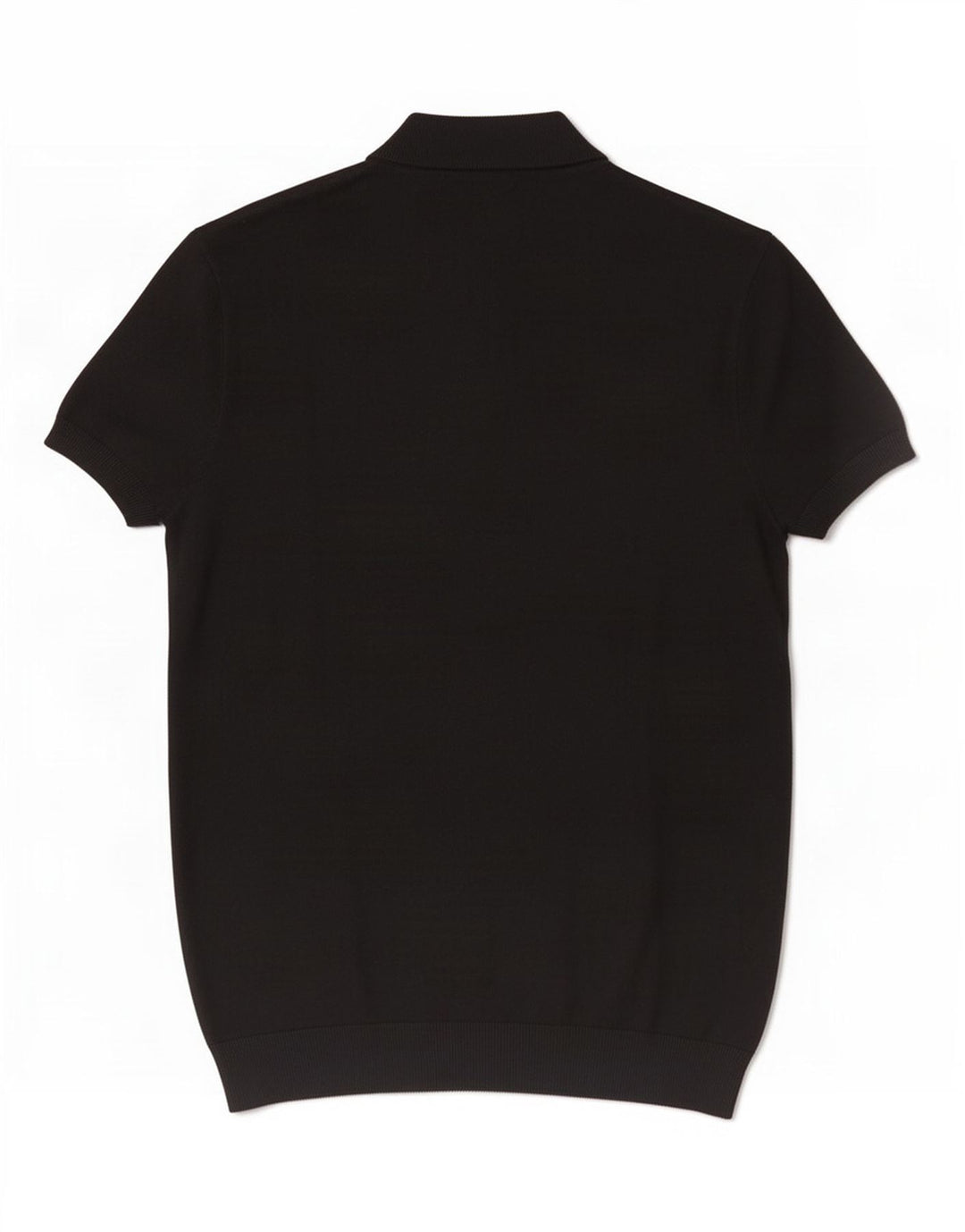 Polo Homme Zara Homme Noir Moyen Viscose