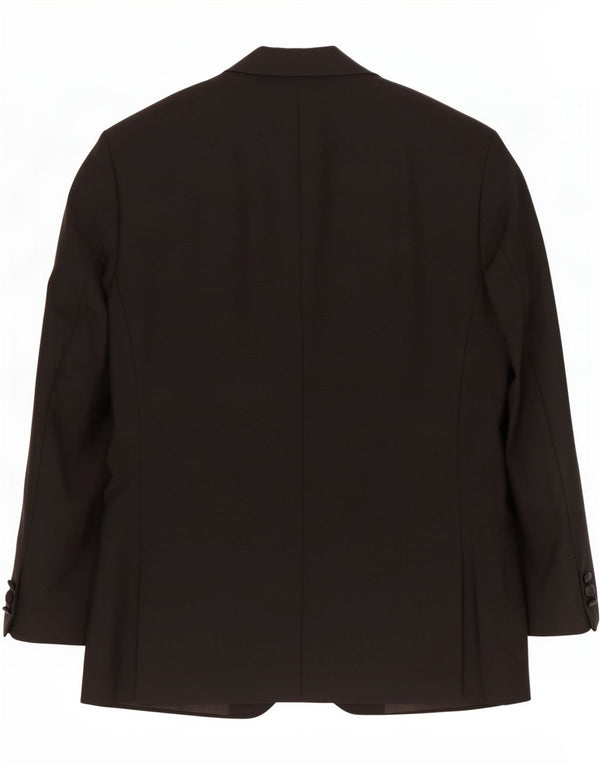 Marks & Spencer Veste blazer à 2 boutons pour homme UK 40 Polyester noir moyen