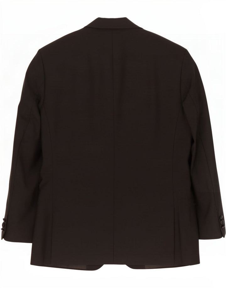 Marks & Spencer Veste blazer à 2 boutons pour homme UK 40 Polyester noir moyen
