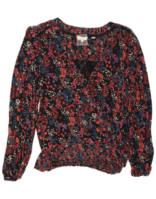 Fat Face Chemisier à manches longues pour femme UK 42 Medium Multicolore Floral