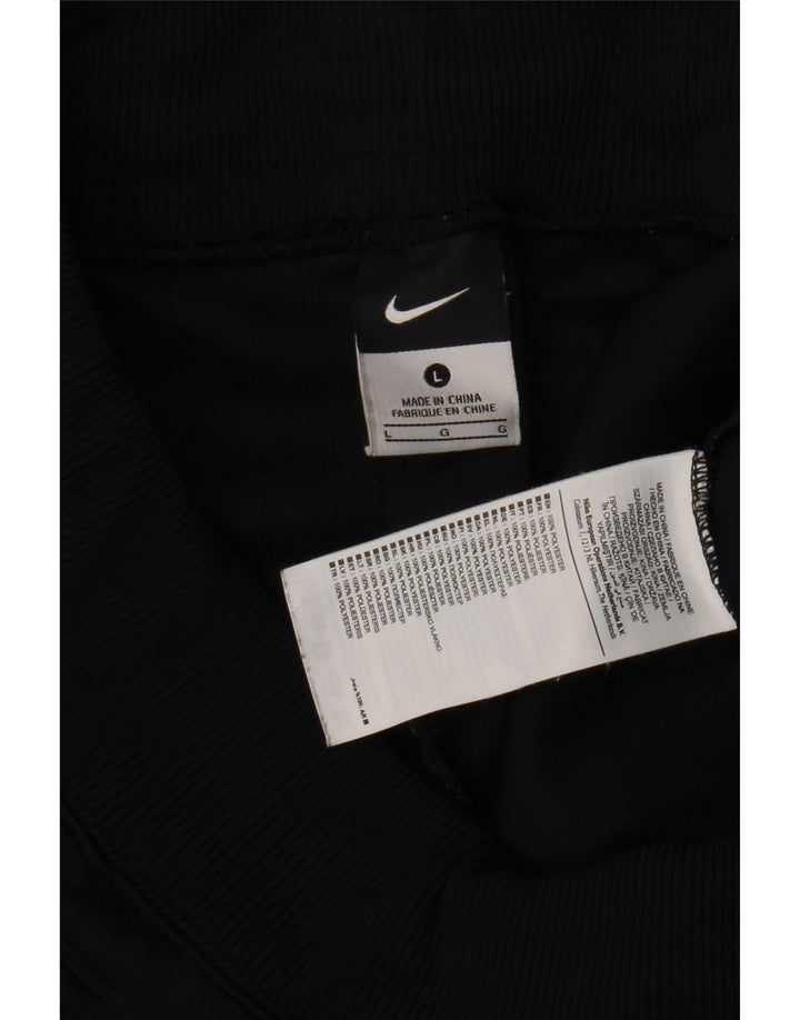 Nike Pantalon de survêtement pour femme UK 14 Large Noir Polyester