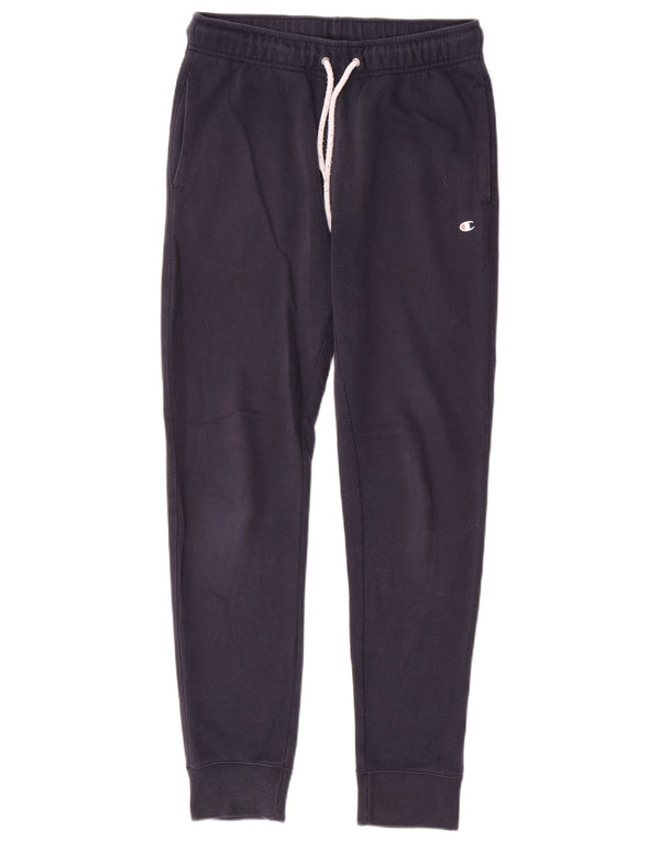 Champion Pantalon De Survêtement Homme Joggers Petit Bleu Marine Coton