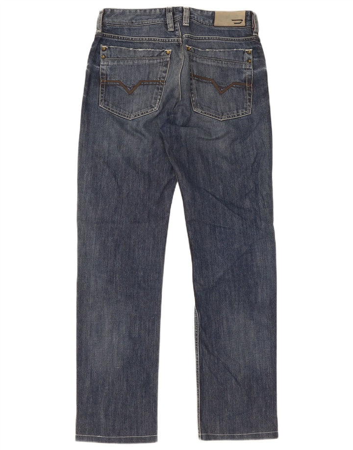 Diesel Jean Droit Homme W29 L32 Bleu Coton