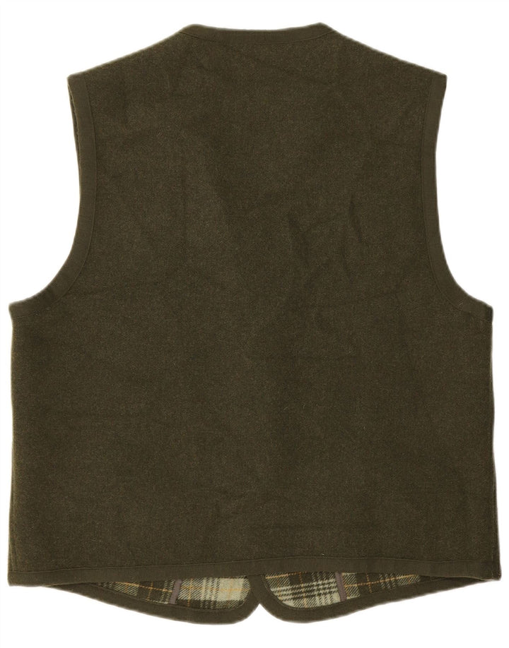 Pierre Cardin Gilet Homme IT 56 XL Kaki Laine