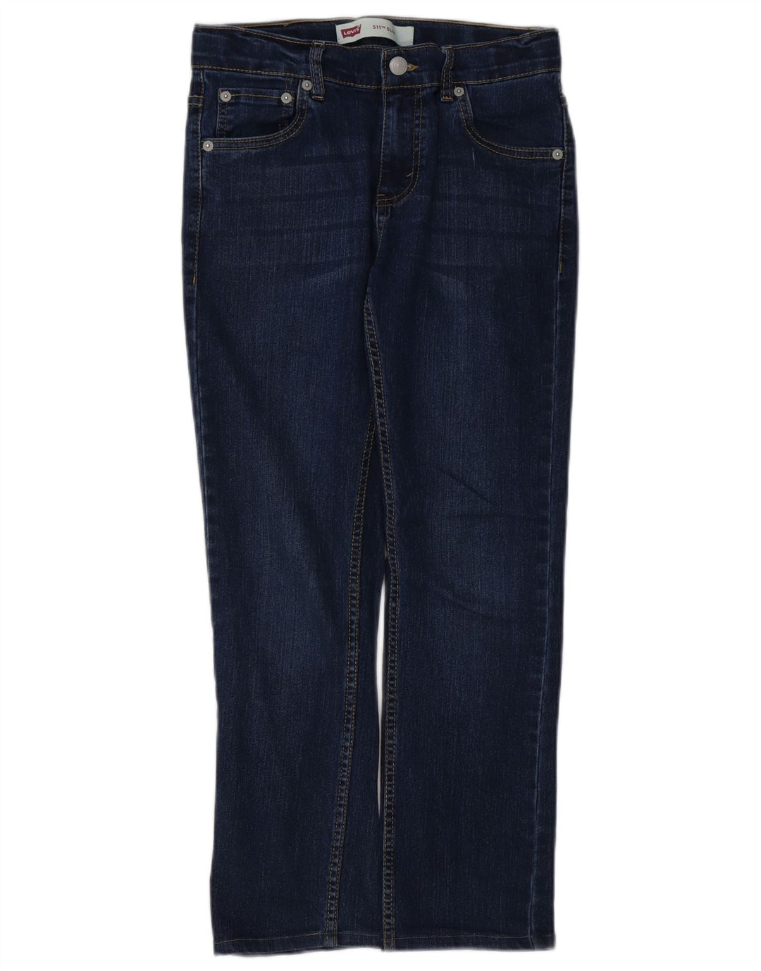 Levi's Garçon 511 Slim Jean 13-14 ans W24 L25 Bleu Marine Coton