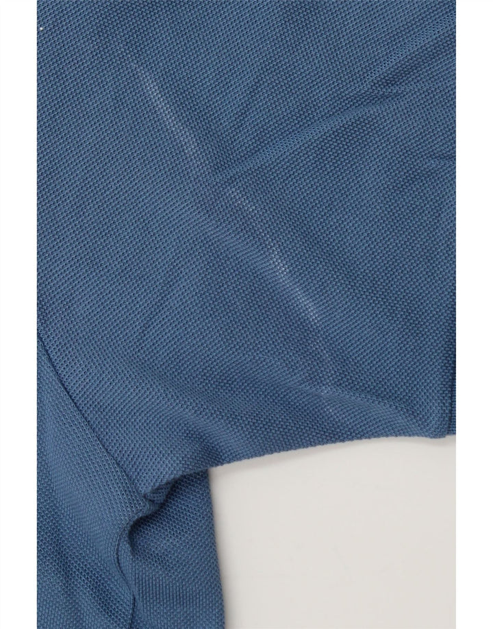 Lacoste Polo Homme Taille 4 Coton Bleu Moyen