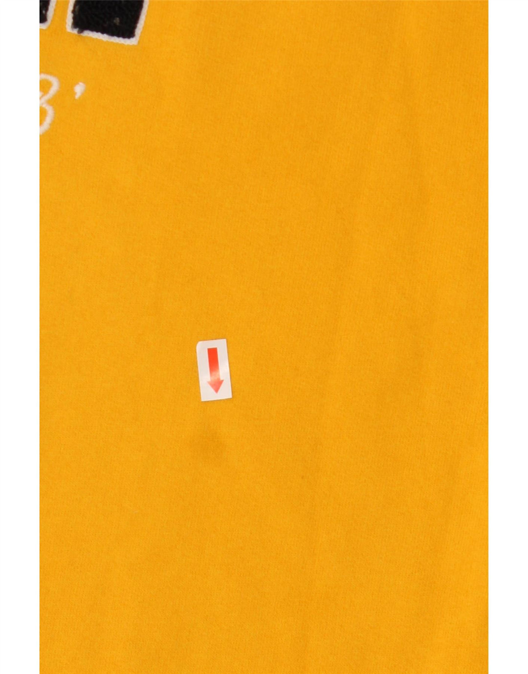 SUPERDRY Sweat-shirt graphique surdimensionné pour femme UK 12 Jaune moyen