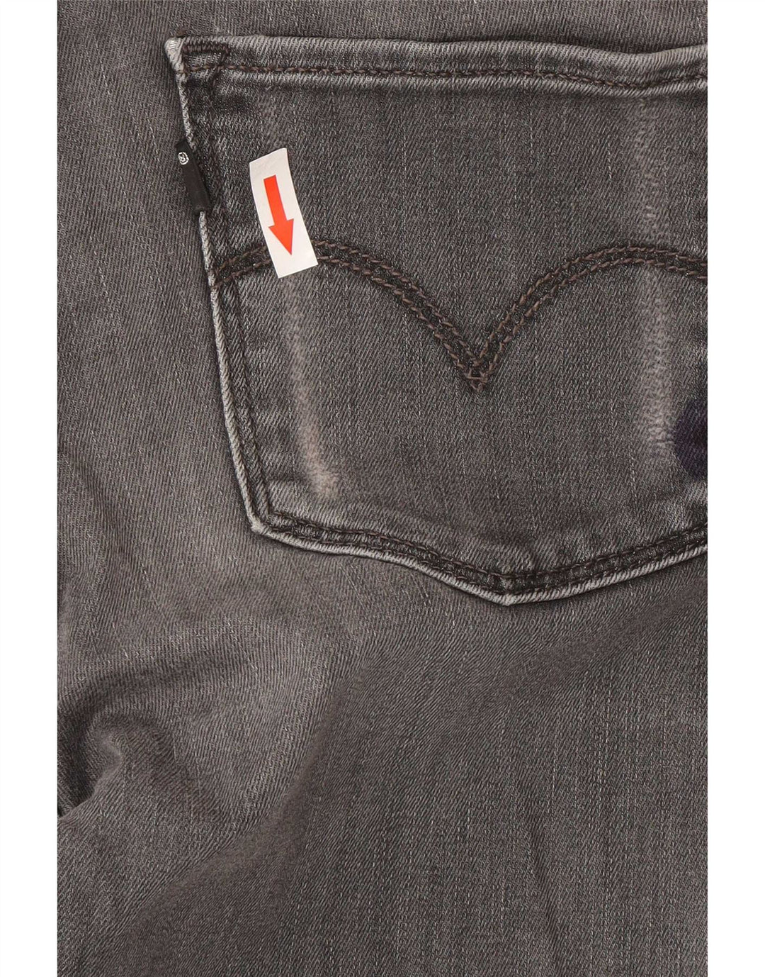Levi's Jean Skinny Femme W26 L34 Gris Coton