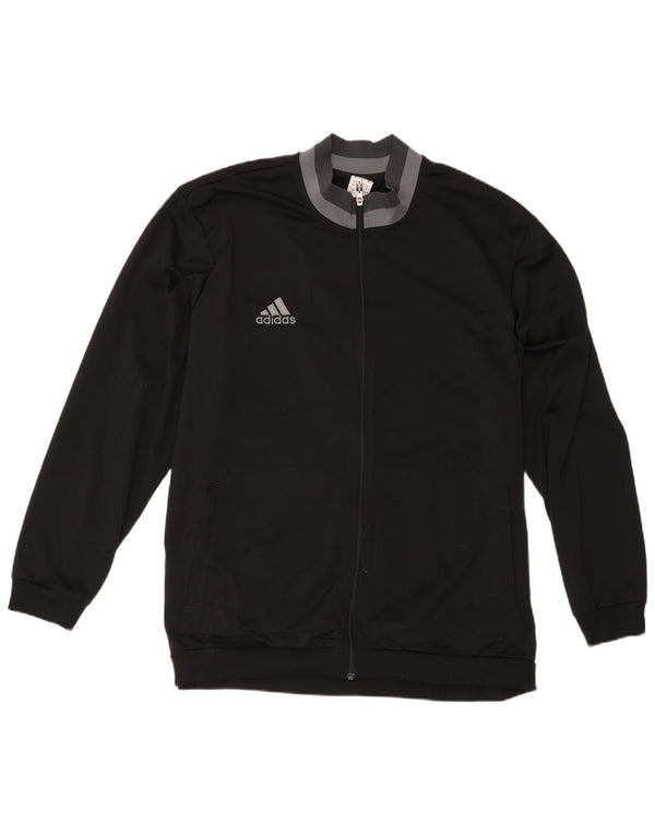 Adidas Veste de survêtement pour homme 2XL Noir Colourblock Polyester