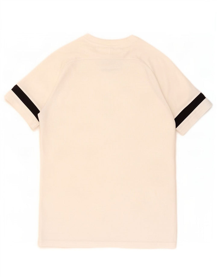 Nike Hommes Dri Fit T-Shirt Haut Petit Blanc