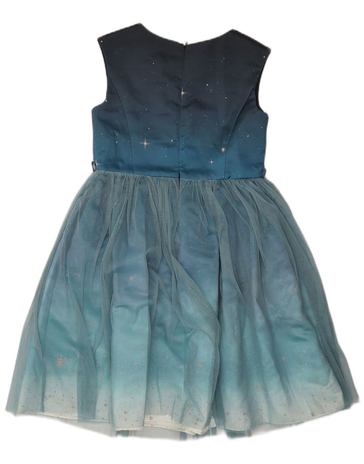 MONSOON Robe Tutu Fille 10-11 ans Bleu à Pois Polyester