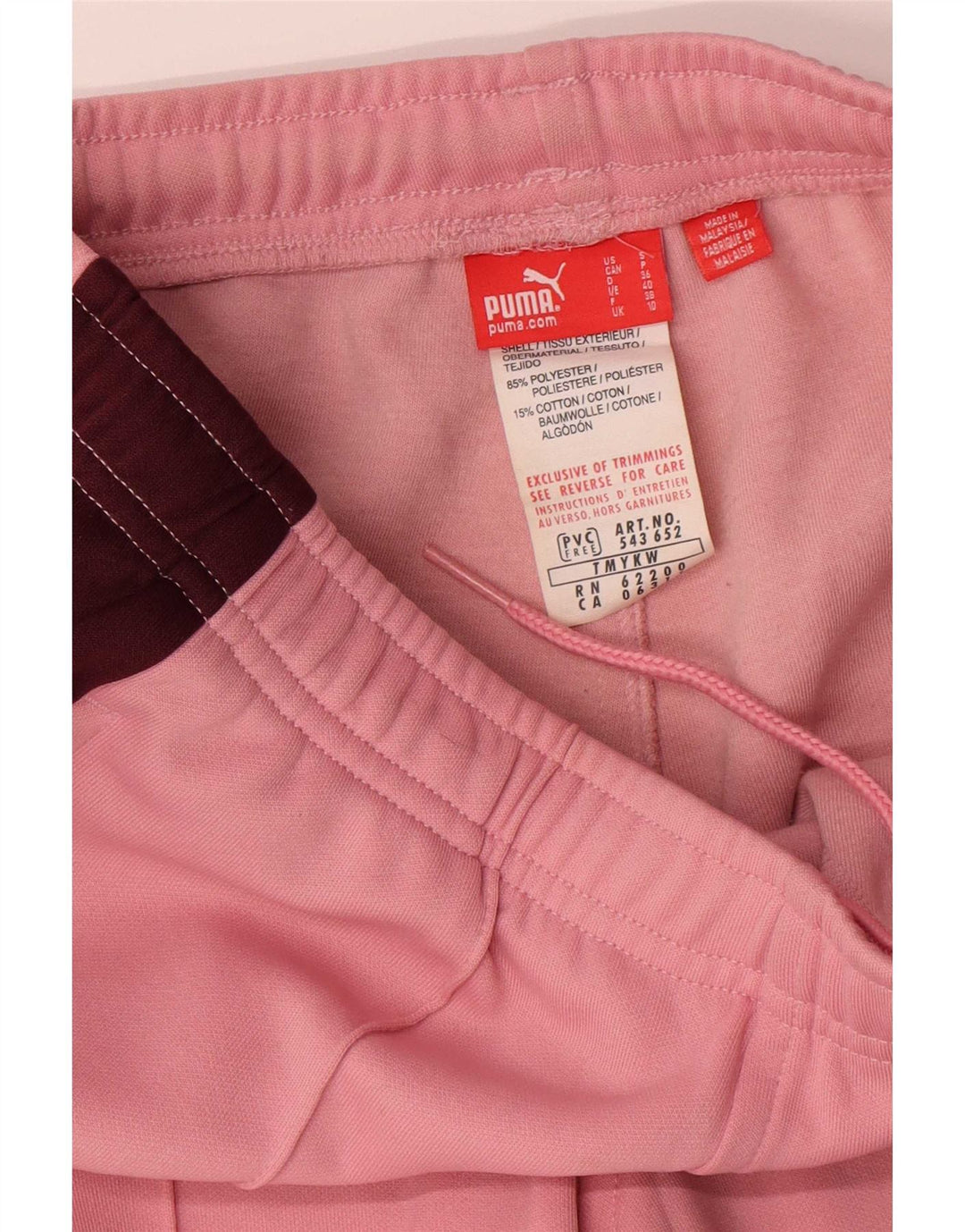 Puma Pantalon de survêtement pour femme UK 10 Small Rose Colourblock Polyester