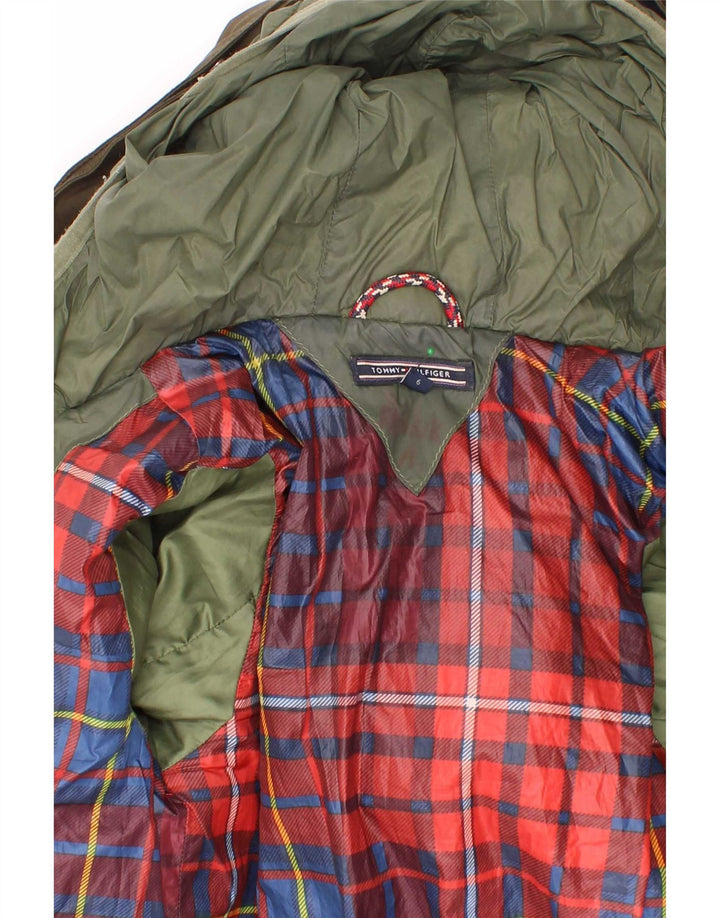 Tommy Hilfiger Parka à capuche garçon 5-6 ans Kaki Polyester