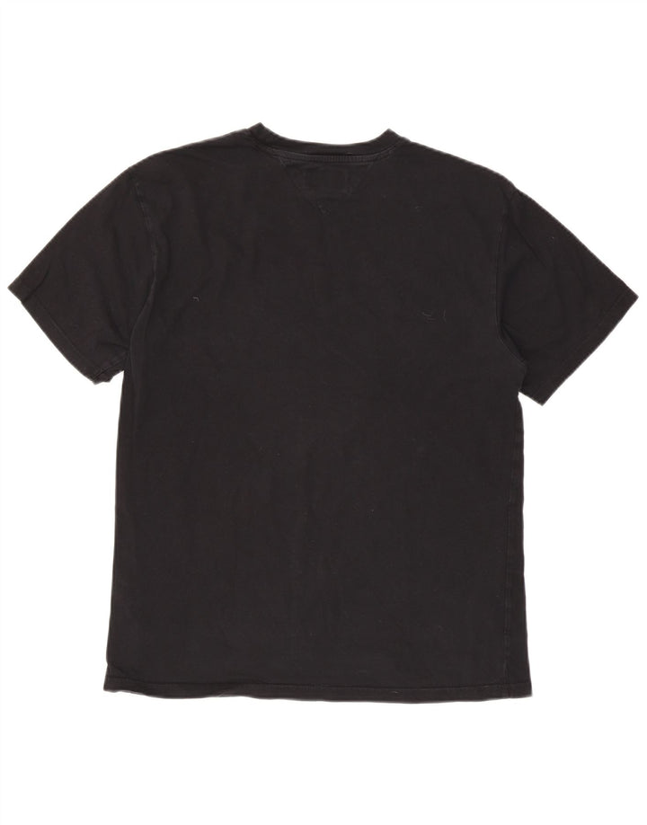 Tommy Hilfiger T-Shirt Graphique Homme Noir Moyen
