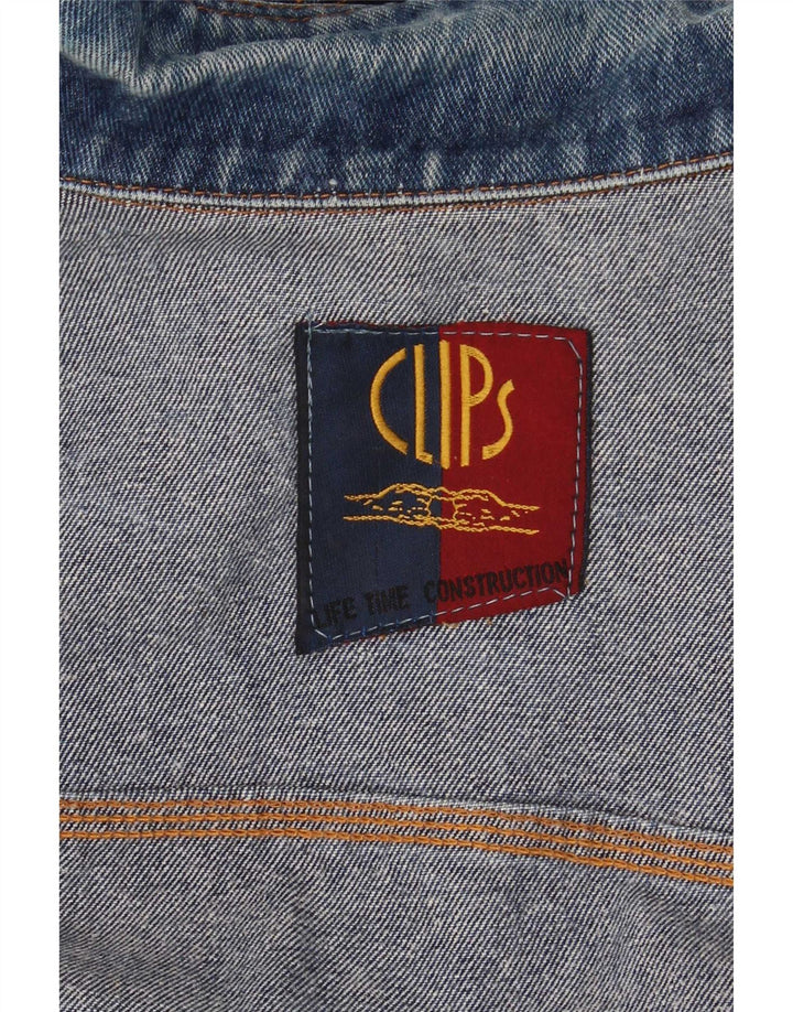 Clips Veste en jean pour homme UK 42 XL Bleu
