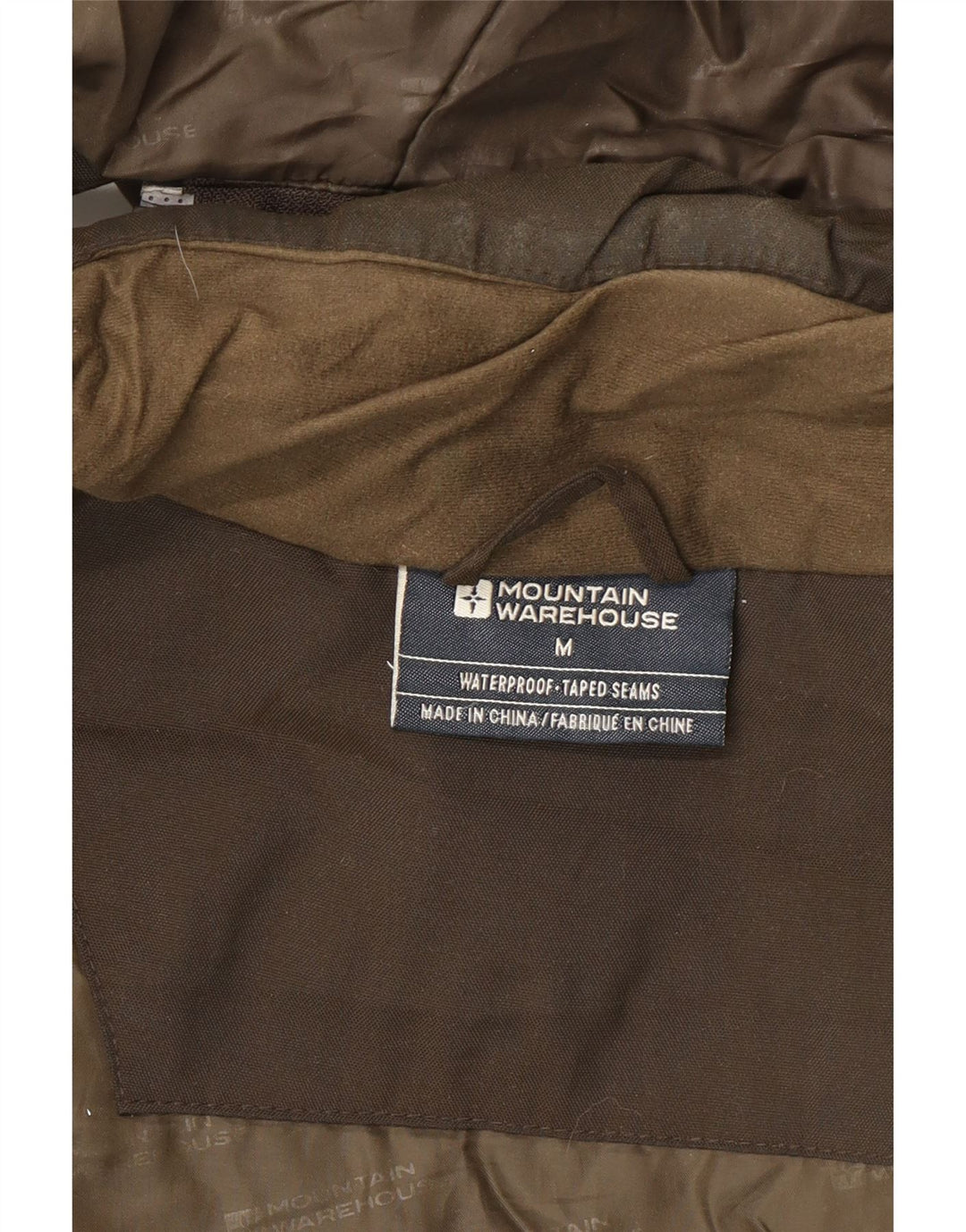 Mountain Warehouse Parka à capuche pour homme UK 38 en nylon marron moyen
