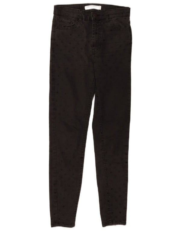 Zara Jean skinny femme EU 34 2XS W24 L26 Noir à pois