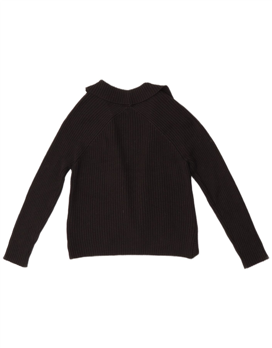 Marks & Spencer Pull Boléro Ouvert pour Femme UK 12 Acrylique Noir Moyen