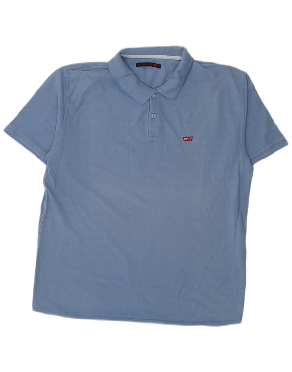 Levi's Polo Homme 2XL Bleu Coton