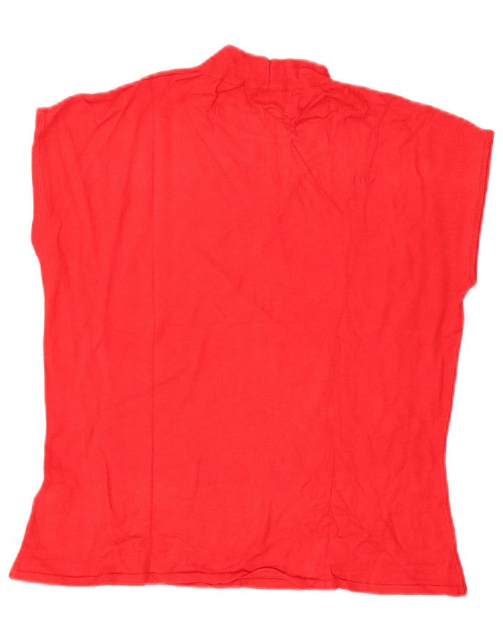 Marks & Spencer Débardeur pour femme UK 14 Large Rouge Viscose