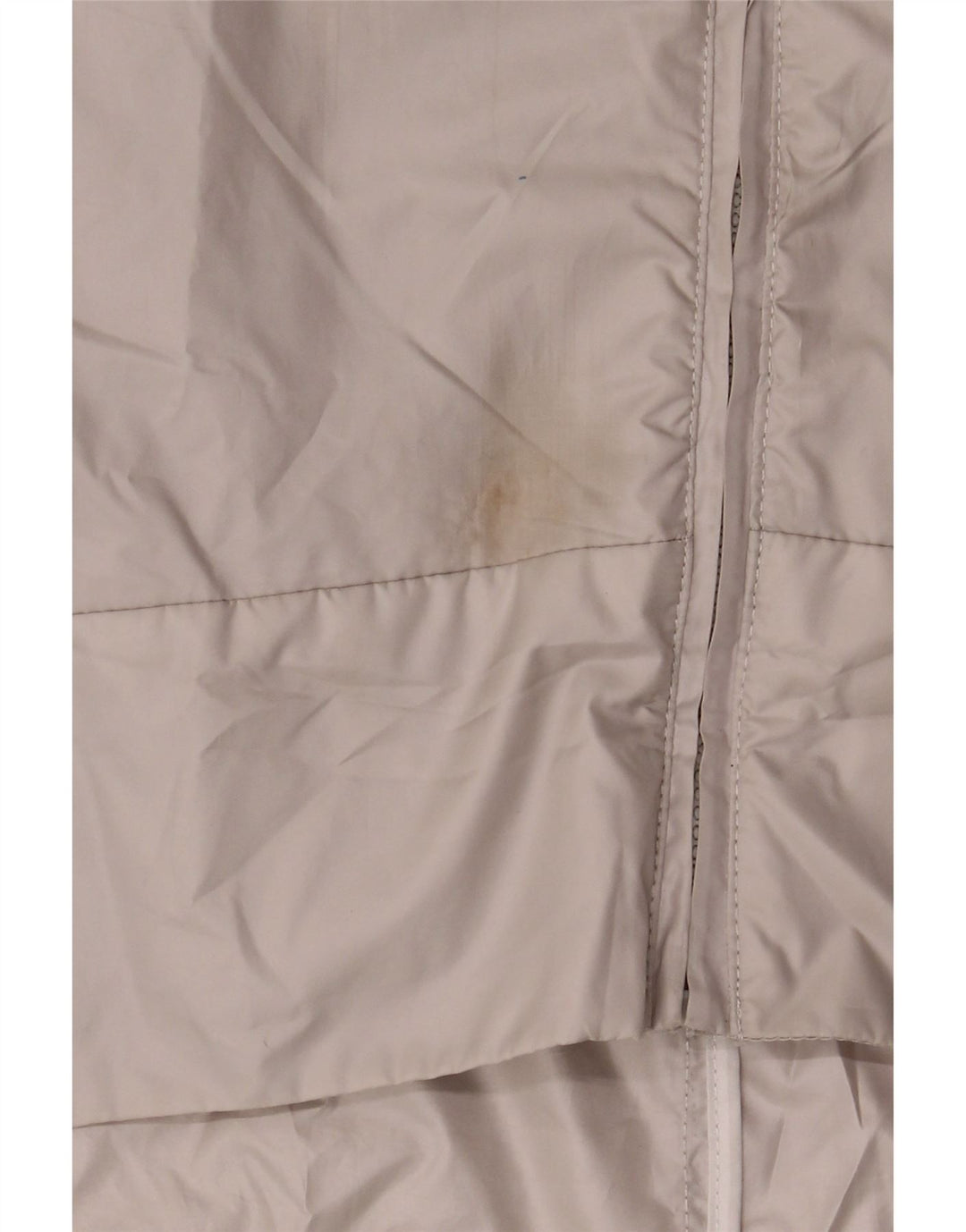 Zara Veste de pluie surdimensionnée à capuche et manches 3/4 pour femme UK 14 Gris moyen