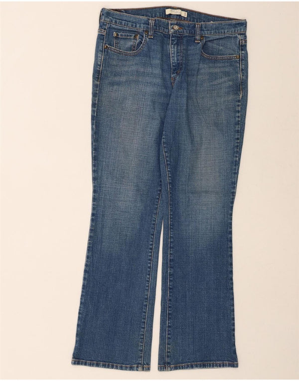 LEVI'S Womens 515 Bootcut Jeans US 12 Large W34 L32 Blue Cotton