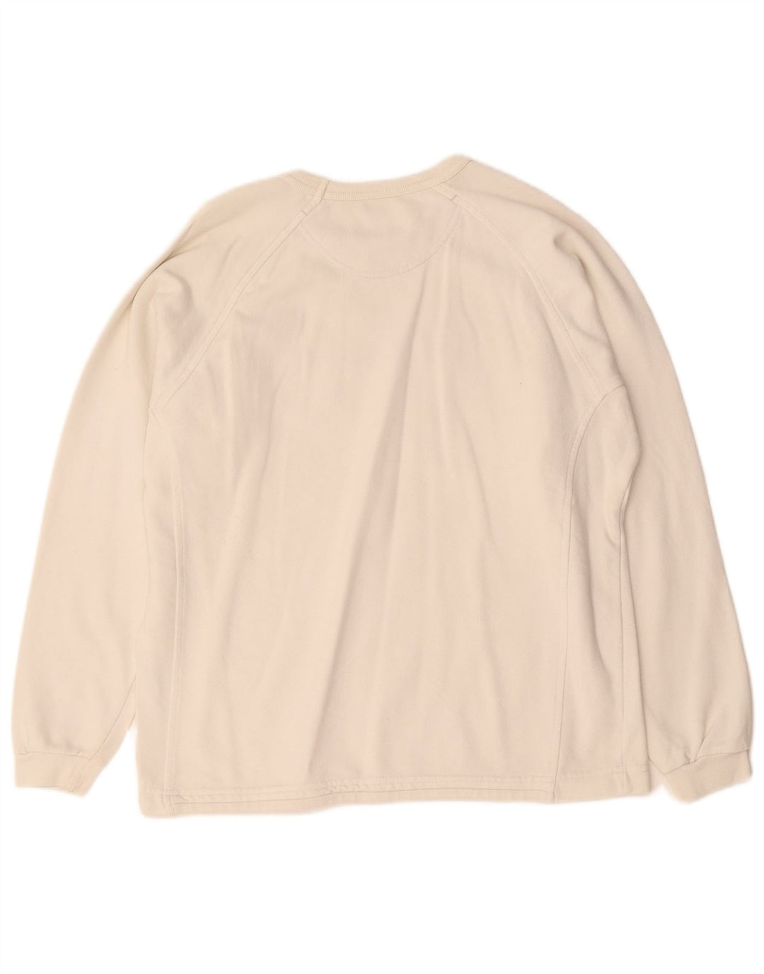 Champion Sweat-shirt surdimensionné graphique pour femme UK 10 Small Off White