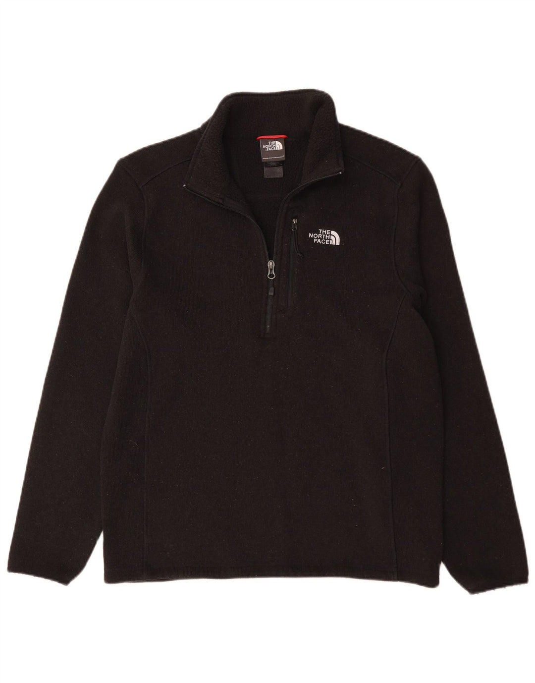 The North Face Pull à col zippé pour homme Noir moyen