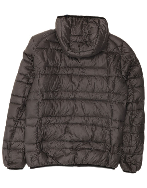 Blauer Veste matelassée à capuche pour homme UK 38 Gris moyen Polyamide