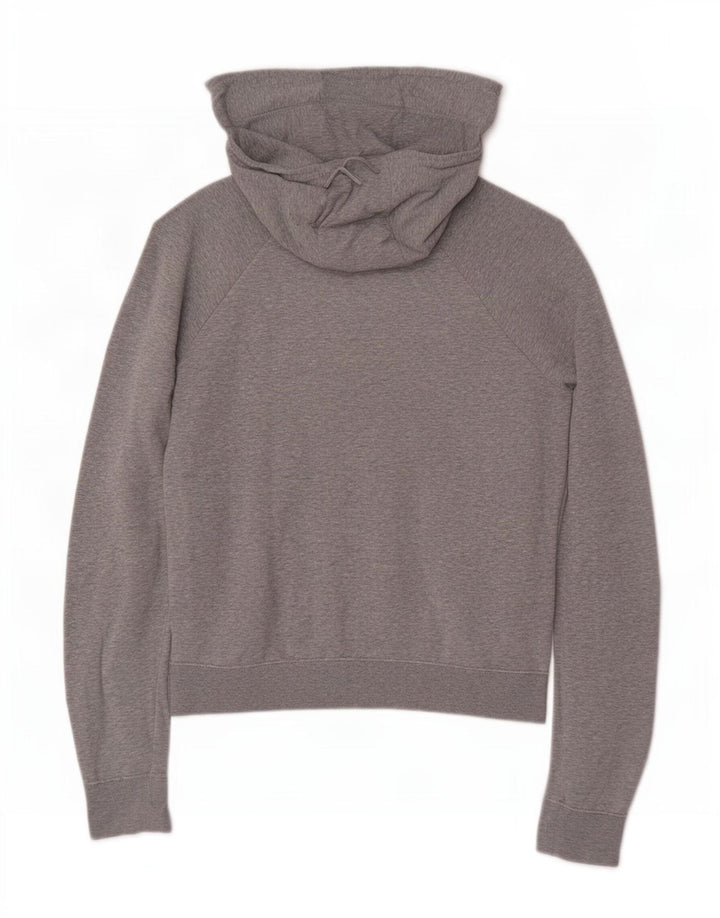 Nike Pull à capuche graphique pour femme UK 14 Gris moyen