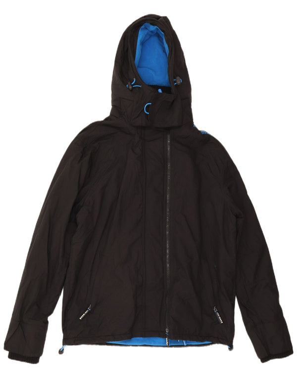 Superdry Veste coupe-vent graphique The Windcheater pour homme UK 42 XL Noir