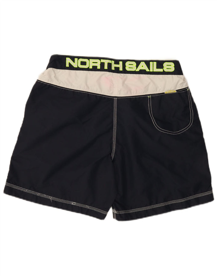 North Sails Short de Bain Gold Edition W32 Homme Bleu Marine Moyen