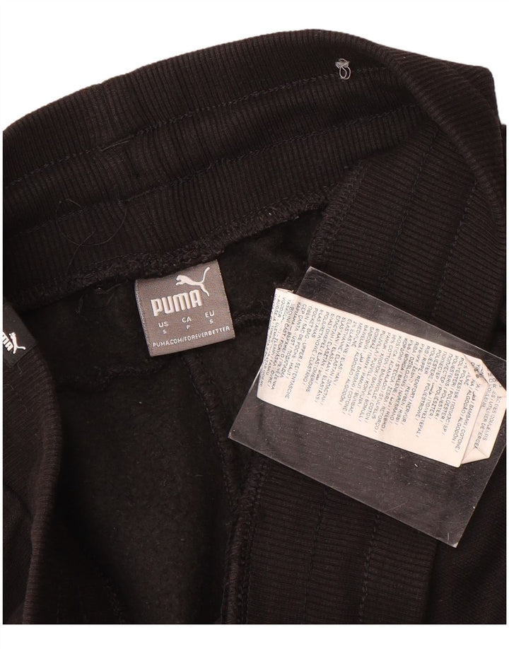 Puma Pantalon de survêtement pour homme en coton noir Taille S