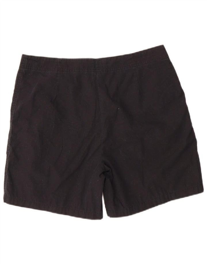 Marks & Spencer Short décontracté pour femme UK 12 Medium W30 Coton noir