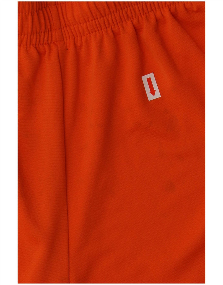 ADIDAS Short de sport Climalite pour hommes, grand, orange, polyester