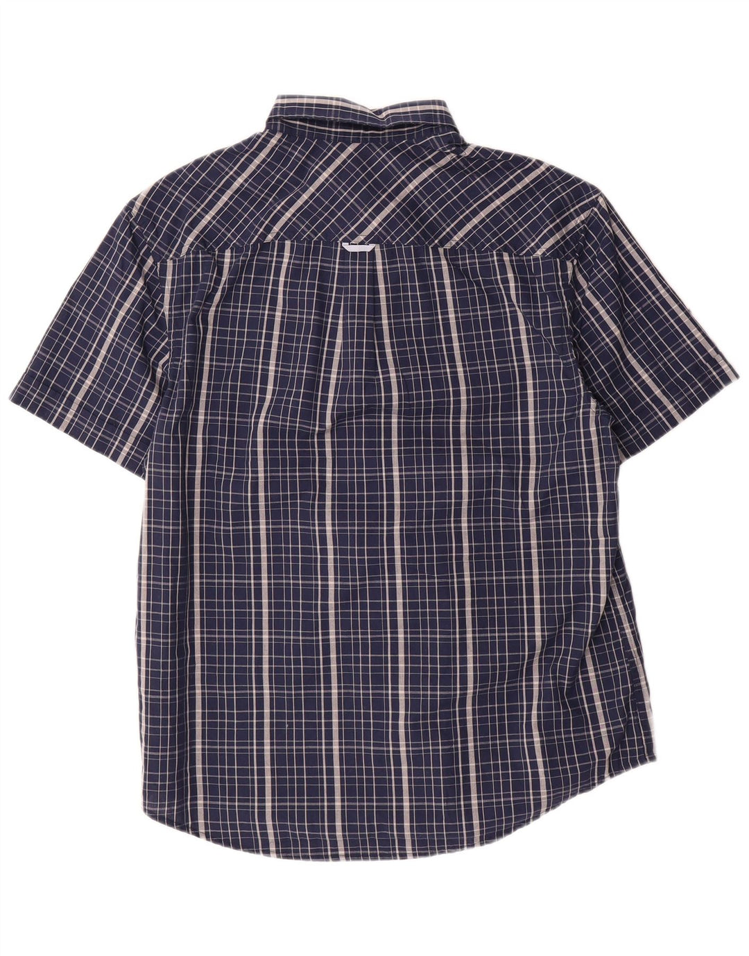 Penguin Chemise Heritage Slim Fit à Manches Courtes Homme Bleu Marine à Carreaux