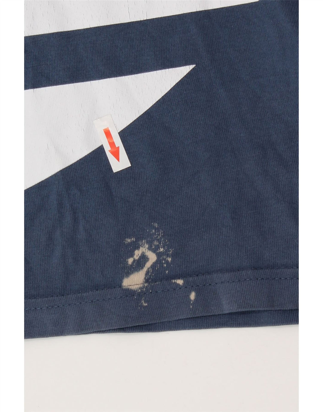 Adidas T-Shirt Graphique Homme Bleu Moyen Coton