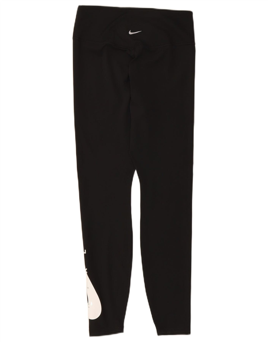 NIKE Legging graphique Dri Fit pour femme UK 12 Noir moyen