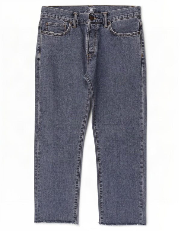 Carhartt Jean droit Wip W31 L26 homme bleu coton