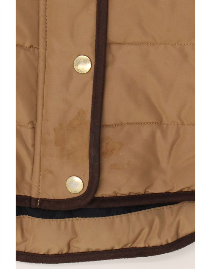 Joules Veste matelassée pour femme UK 8 Small Beige Polyester