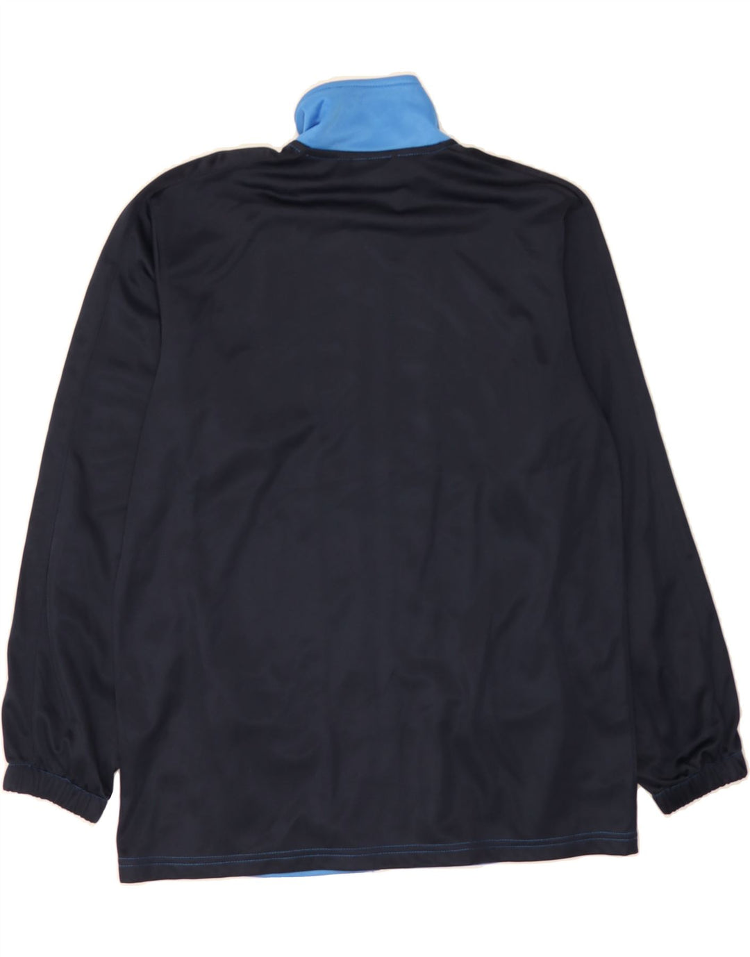 REEBOK Mens Tracksuit Top Jacket Medium Blue Colourblock Polyester Vintage Reebok and Second-Hand Reebok from Messina Hembry 