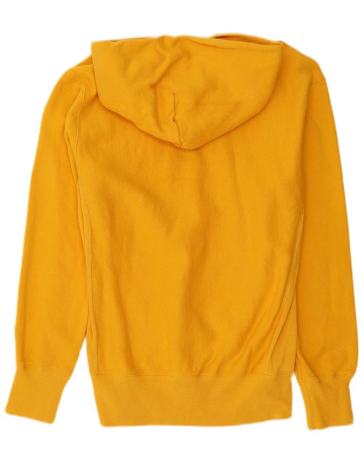 Champion Pull à Capuche Reverse Weave Homme Jaune Moyen Coton