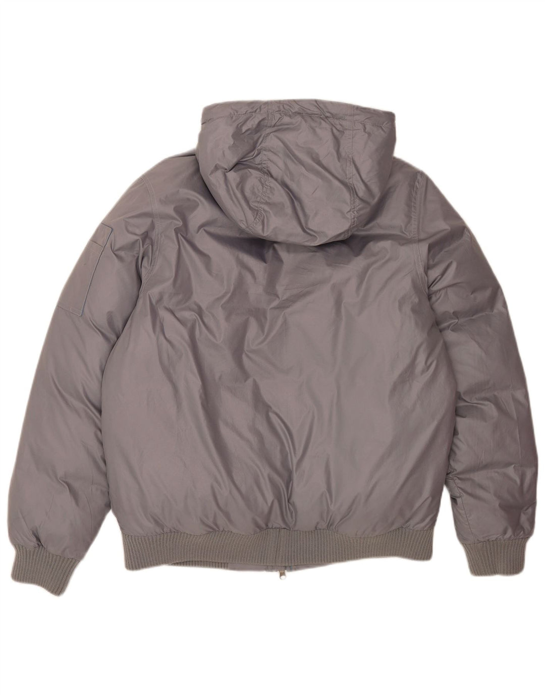 Nike Veste rembourrée à capuche pour homme UK 38 Gris moyen Polyester