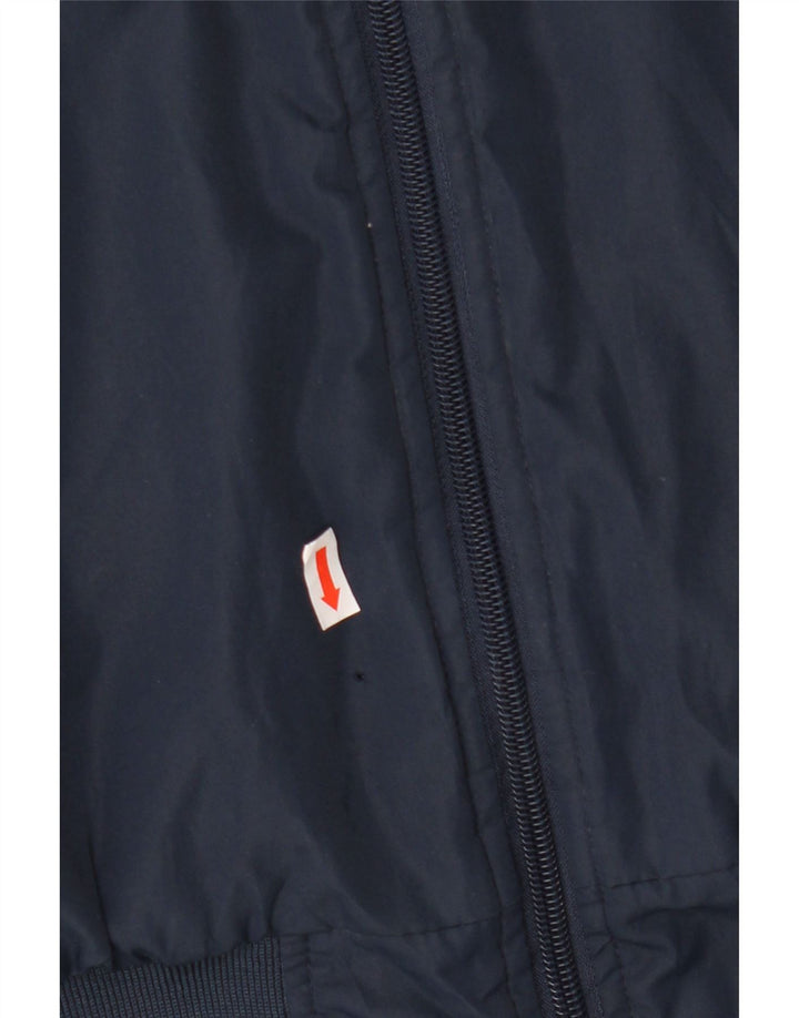 UMBRO Veste Bomber Homme UK 36 Petit Bleu Marine Polyester