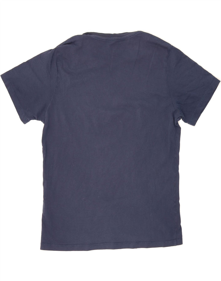 LEVI'S Mens Graphic T-Shirt Top Small Navy Blue Cotton Vintage Levi's and Second-Hand Levi's from Messina Hembry 