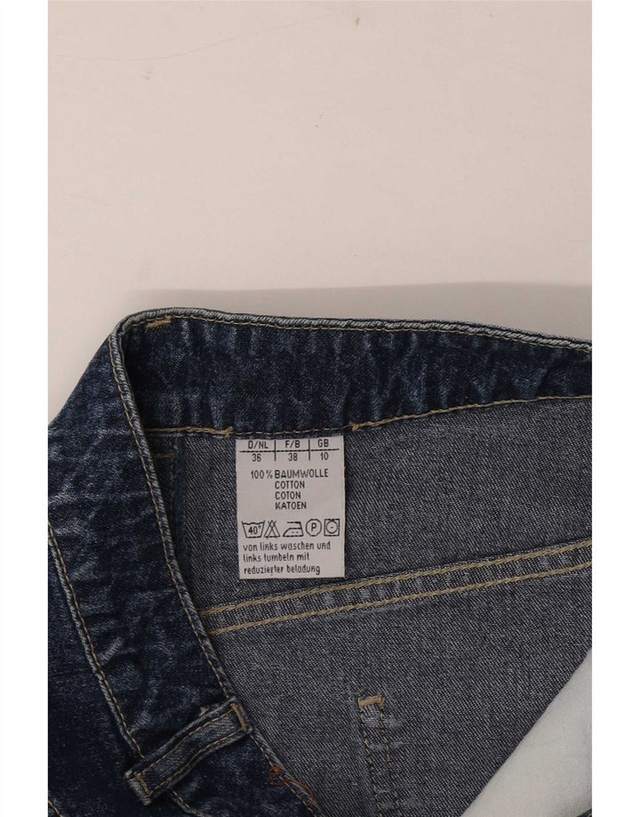 Explorer Mini jupe en jean pour femme UK 10 Small W28 Bleu Coton